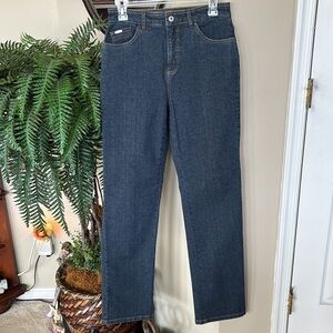NWOT French Dressing Jeans Suzanne Straight Leg Blue Denim Long Length Tall